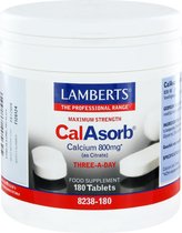 Lamberts CalAsorb - 180 tabletten - Mineralen - Voedingssupplement