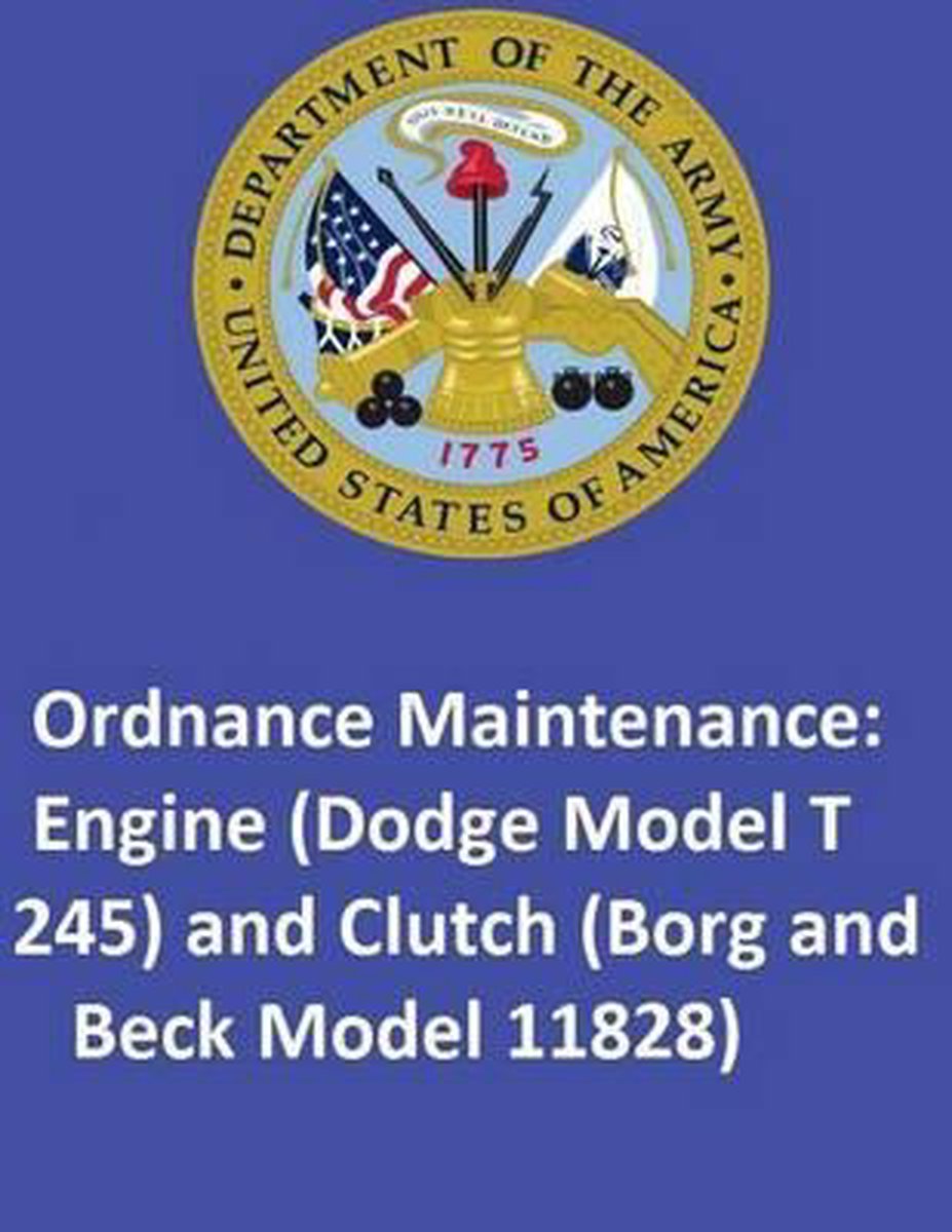 Ordnance Maintenance van United States Department Of The Army