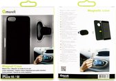 Muvit Magnet Case + car holder - zwart - Apple Iphone 5/5S/SE