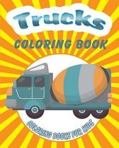 Trucks Coloring Book