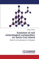 Evolution of soil mineralogical composition on Santa Cruz Island