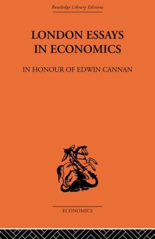 Boek cover London Essays in Economics van Hugh Dalton (Paperback)