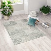 Patchwork Vloerkleed Dices - Beige Fields 200x290 cm