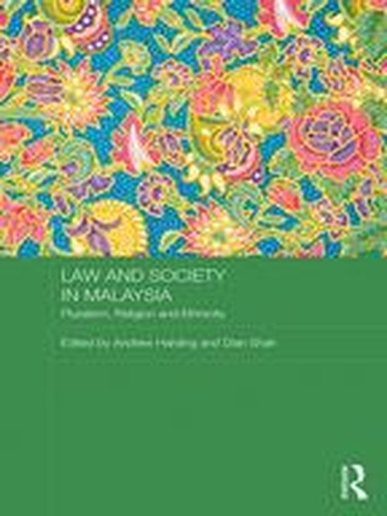 Routledge Law in Asia - Law and Society in Malaysia - cover