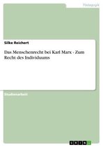 Das Menschenrecht bei Karl Marx - Zum Recht des Individuums