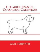 Clumber Spaniel Coloring Calendar