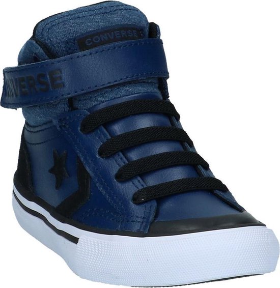 Converse - Pro Blaze Strap Hi - Hoge sneakers - Jongens - Maat 38 -  Blauw;Blauwe - Navy Black | Bestel nu!