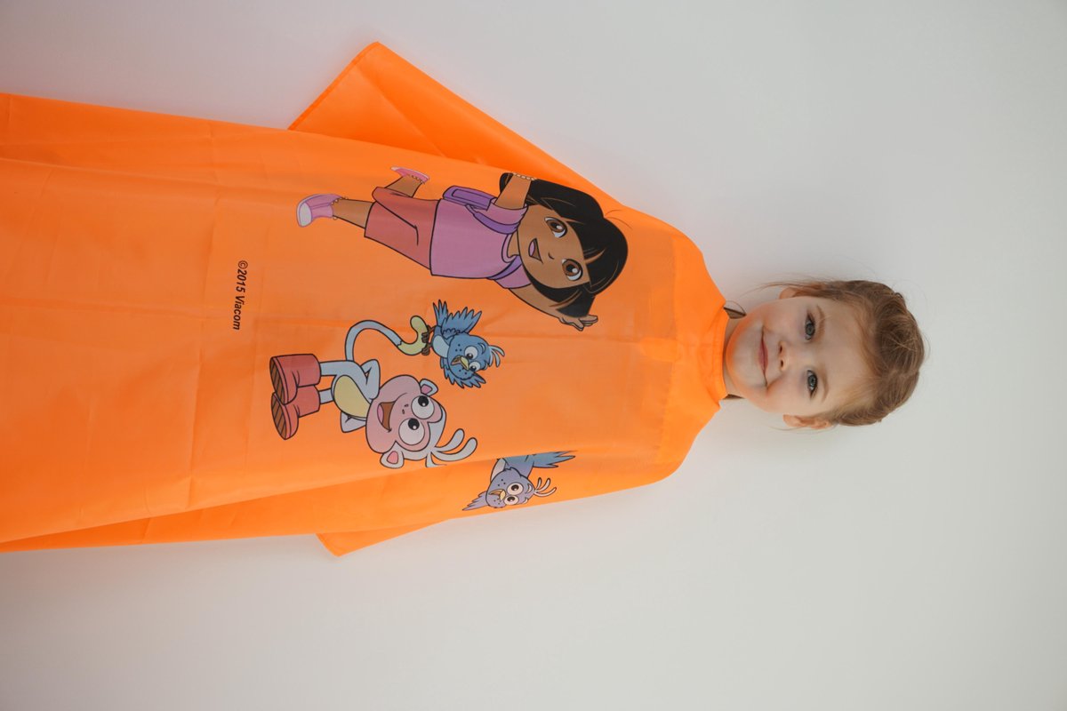 Nebur - Kinderkapmantel Dora Oranje