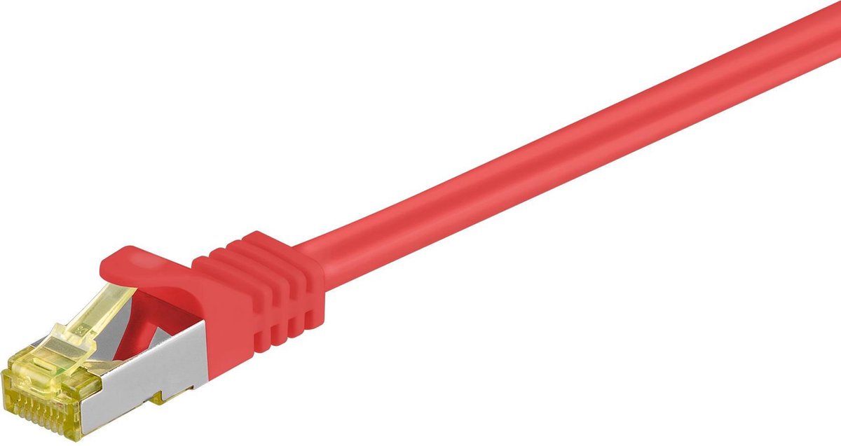 Wentronic 91625 - Cat 6 STP-kabel - RJ45 - 5 m - Rood