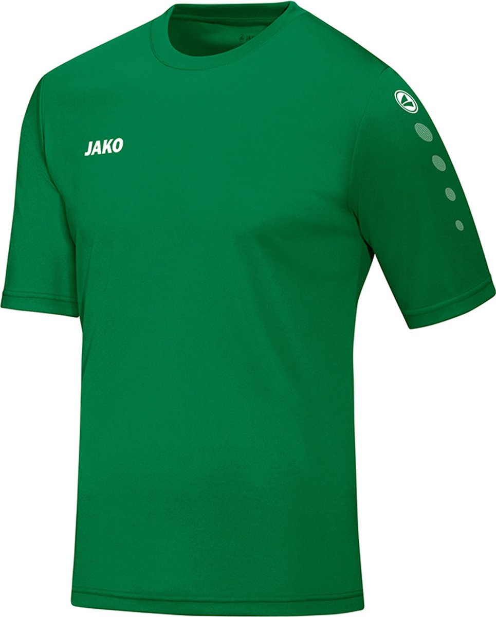Jako Team SS Sportshirt performance - Maat 164  - Unisex - groen