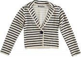 Geisha Blazer stripe - Beige - Maat 140
