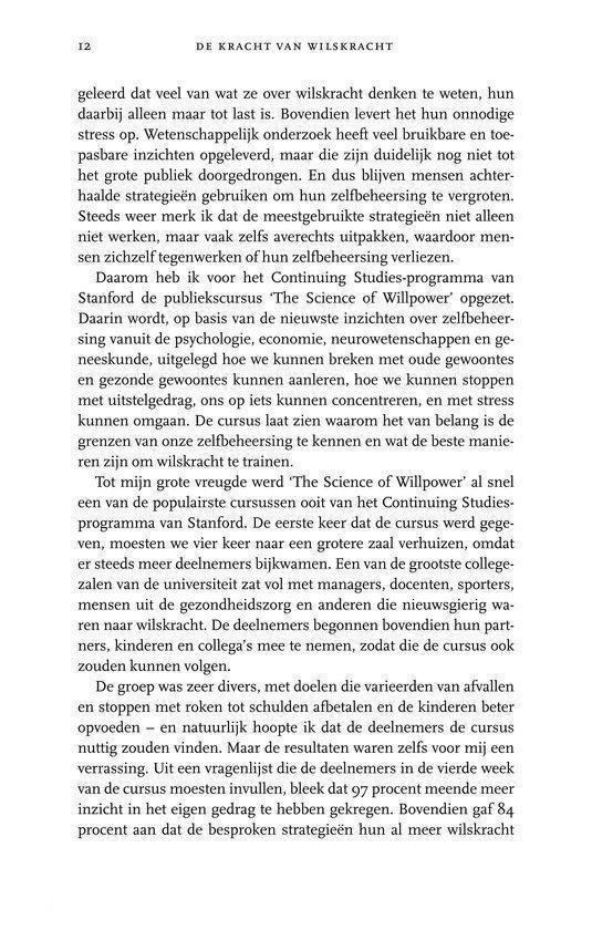 De kracht van wilskracht