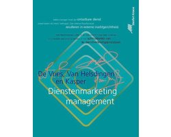 Omslag van Dienstenmarketing management