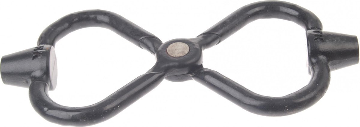 Vk Dubbelslot - Fietsslot - 300 X 14 Mm Zwart