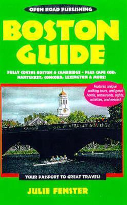 Boston Guide, Julie Fenster 9781892975140 Boeken