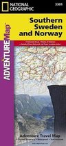 National Geographic Adventure Map Southern Norway and Sweden