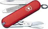 Victorinox Classic Red transparant SD Zakmes 5 functies