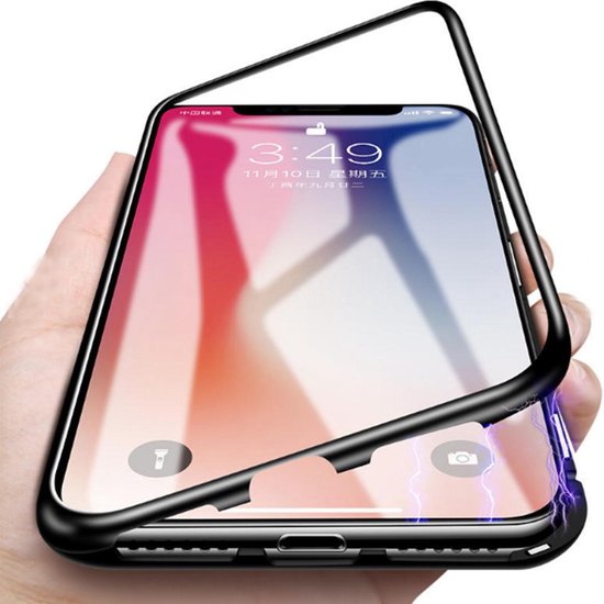 Storing schending Bibliografie iPhone hoesje (voor ZWARTE iPhone X) | bol.com