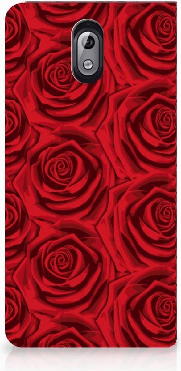 Nokia 3.1 (2018) Smart Cover Red Roses