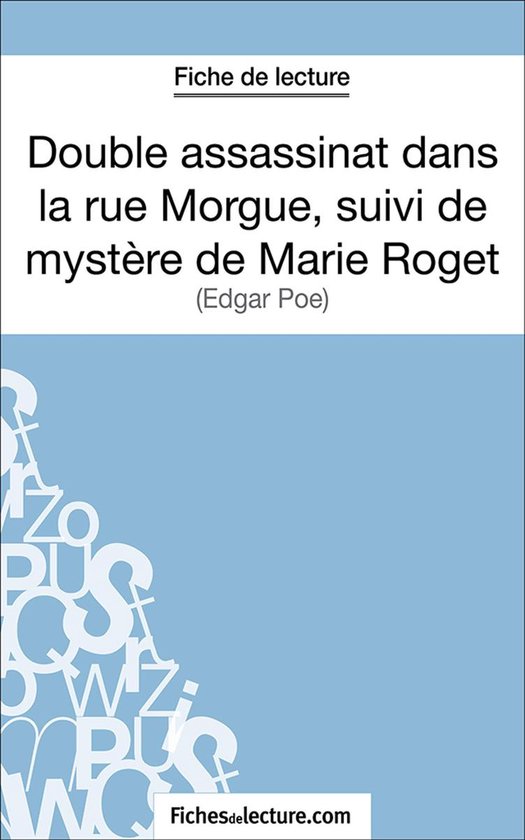 Double assassinat dans la rue Morgue, suivi du mystère de M ... - cover