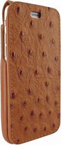 Piel Frama iPhone 7 Plus iMagnumCards Ostrich Tan