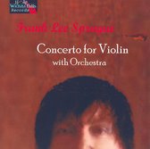 Sprague: Concerto for Violin with orchestra