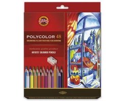 Koh I Noor Polycolor Artist's set 48 kleurpotloden