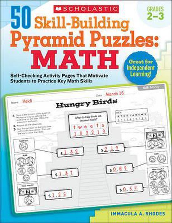 50 Skill-Building Pyramid Puzzles - cover