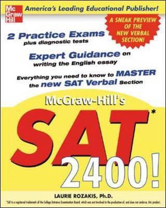 McGraw-Hill's SAT 2400! - cover