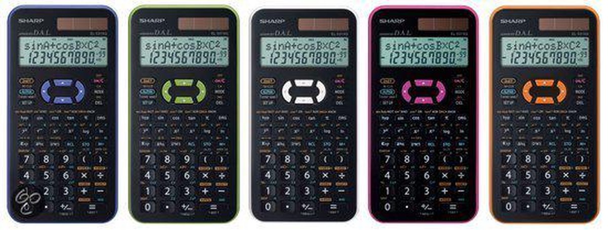 Sharp EL531XBWH - Wetenschappelijke rekenmachine