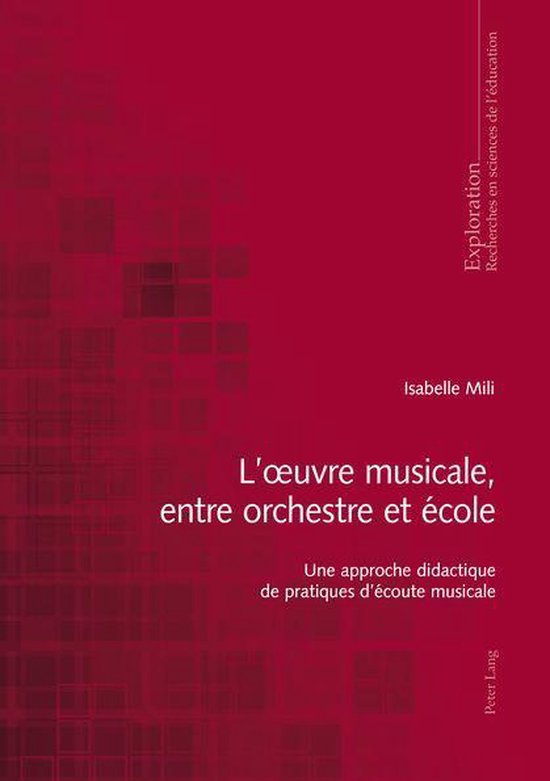 Exploration 162 - L’œuvre musicale, entre orchestre et é ... - cover