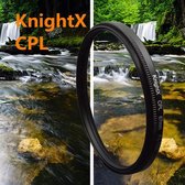 AA Commerce - Polarisatie Filter - 58 MM - Circulair CPL Foto Lens Filter - Geschikt Voor Canon / Nikon / Sony Camera