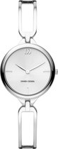 Danish Design IV62Q1139 horloge dames - zilver - edelstaal