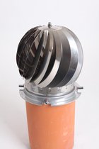 Ventura Spinner Hotte rotative en acier inoxydable 80/250 vierge sans ouverture de balayage