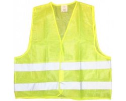 Veiligheidsvest geel | Verkeersveiligheid | Geel hesje | Veiligheidshesje auto | Reflecterend | Unisex | One size