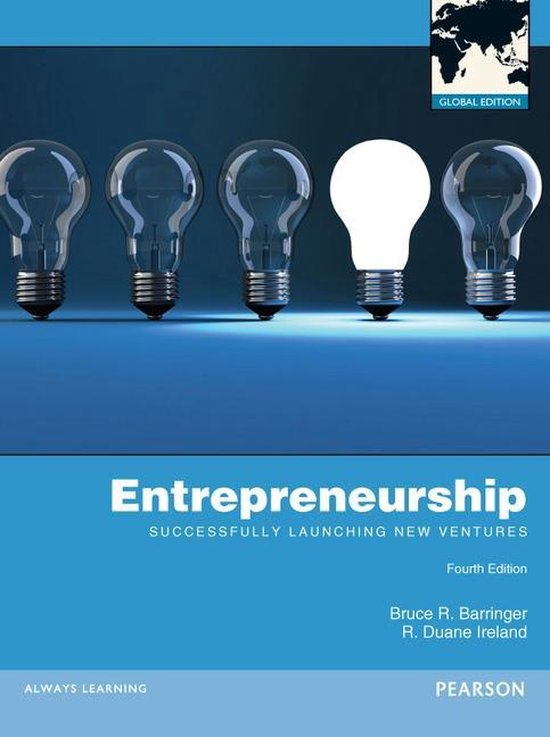 Entrepreneurship: Successfully Launching New Ventures - cover