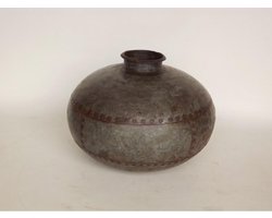 Indiase Pot - Oud IJzer - 35x30
