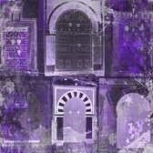 Marokkaanse Schilderij Poorten Marrakesh Paars