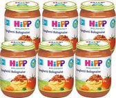 HiPP BIO maaltijd vanaf 8 maanden - Spaghetti Bolognese - 6 stuks 190gr