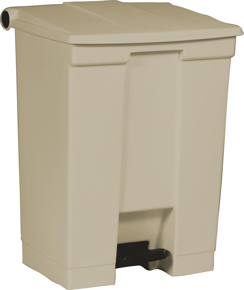 Rubbermaid Step On Container - 68 l - Beige