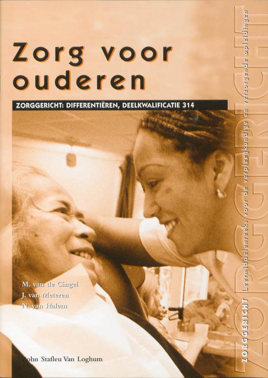 Cover van het boek 'Zorg voor ouderen / druk 1'