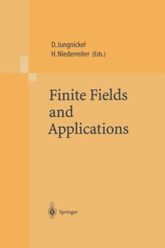 Finite Fields and Applications - cover