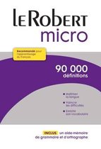 Dictionnaire Le Robert Micro Relie