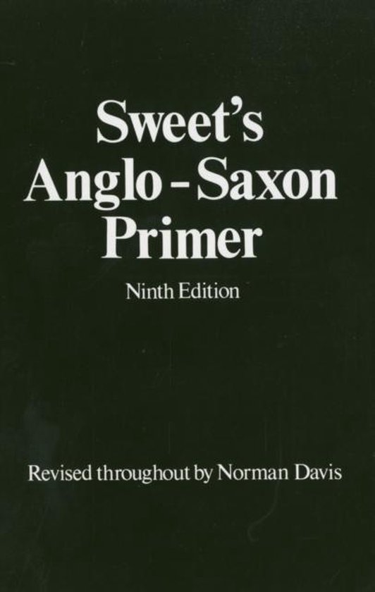 Anglo-saxon Primer - cover