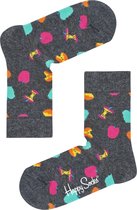 Happy Socks Kids - Apple - grijs multi - Unisex - 12-24 maanden - Maat 19-22
