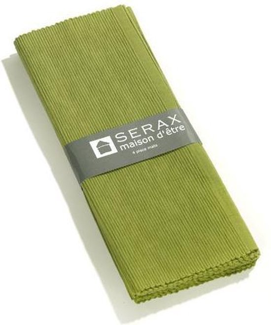Serax Placemat - 50 x 35 cm - Perfect Groen | bol.com