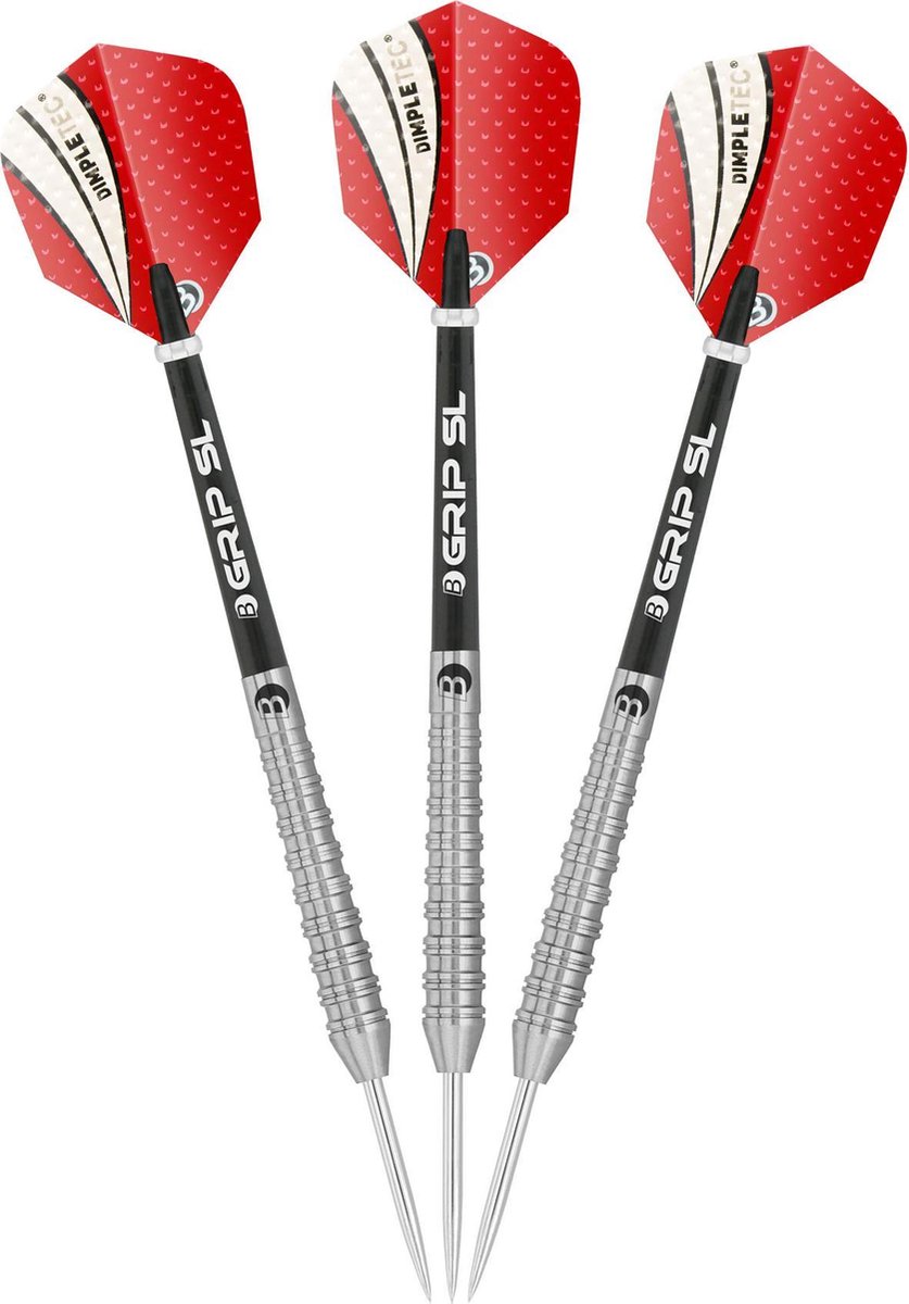 Bull's Dartpijl - Unisex - zwart/rood/wit/zilver