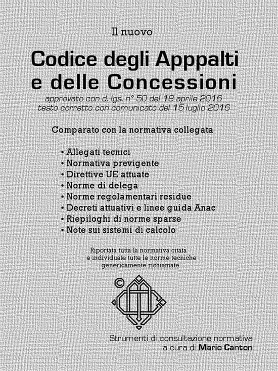 Codice appalti 1 - Il nuovo Codice degli Appalti e delle Con ... - cover