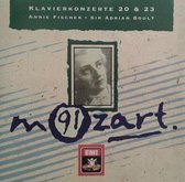 1-CD MOZART - PIANOCONCERTOS 20 & 23 -  ANNIE FISCHER / EFREM KURTZ