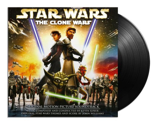 Kevin Kiner: Star Wars The Clone Wars Original Soundtrack Vinyl LP —